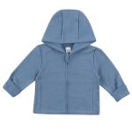 Hanes Zippin Baby Fleece Full-Zip Hooded Jacket, Adjustable Cuffs, Boys & Girls #BZ2FH1
