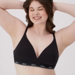 Hanes Originals Women's Contour Bra, Moisture-Wicking Stretch Cotton #MHO104