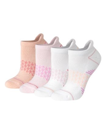 Hanes Absolute Comfort Women's Heel Shield Socks, 4-Pairs #HWACH4