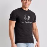 Hanes Men's I'm Thinking Graphic Tee #GT49????Y06382
