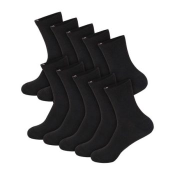 Hanes Moves X-Temp Women's Crew Socks, 10-Pairs, Shoe Sizes 5-9 #HWMC10