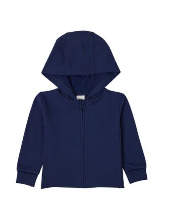 Hanes Pure Comfort Baby Lightweight French Terry Full-Zip Hoodie, Organic Cotton, Boys & Girls #BP2TH1
