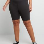 Hanes Just My Size Women's Stretch Jersey Bike Shorts, 9 (Plus Size) #OJ251