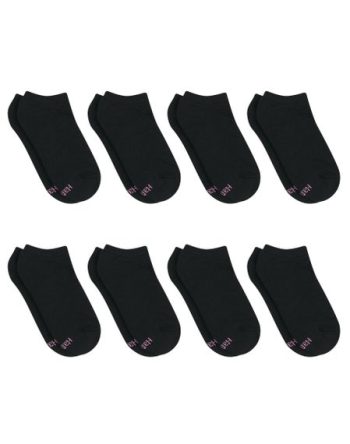 Hanes Ultimate Women's No Show Socks Pack, Cushioned, 8-Pairs #HWUCN8