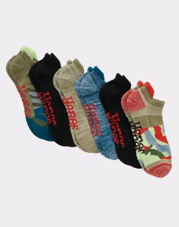Hanes Originals Men's Heel Shield Socks, Moisture Wicking, 6-Pairs #HMOG89