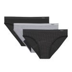 Hanes Comfort, Period. Bikini Period Underwear, Super Leaks, 3-Pack #SP42YA