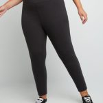 Hanes Just My Size Women's Stretch Jersey Leggings, 25.5 (Plus Size) #OJ255