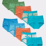 Hanes Pure Comfort Toddler Boys' Cotton Brief Underwear, 10-Pack #TBPUBR
