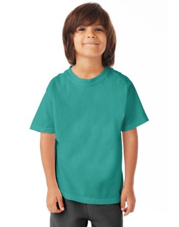 Hanes Kids' Garment Dyed Cotton T-Shirt #GDH175??GRTDYE