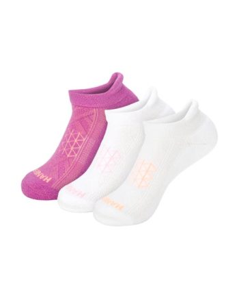 Hanes Absolute Run Women's No Show Tab Socks, 3-Pairs #HWAPH3